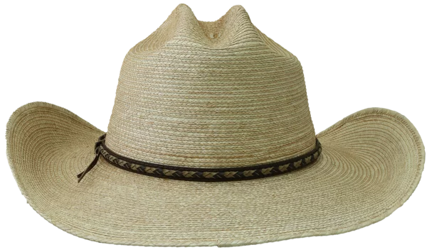 SunBody 4 Inch Brim, Oak Palm Cattleman Hat