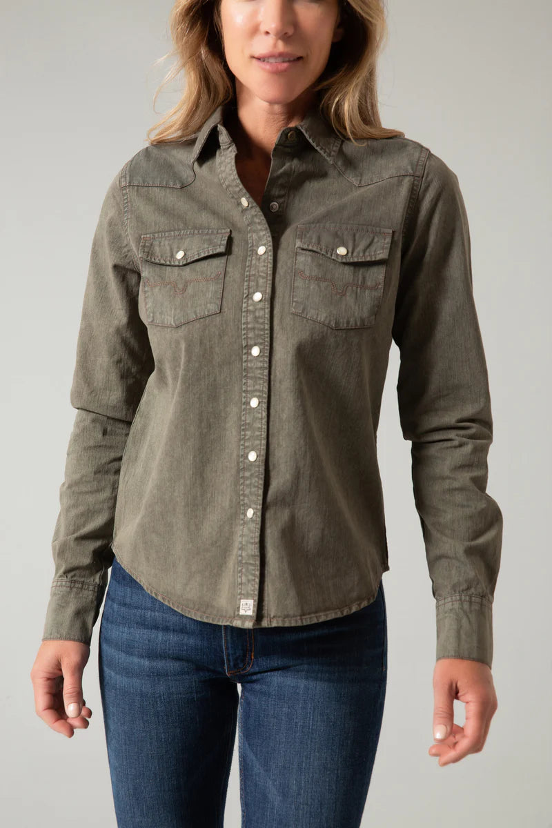 Kimes Ranch - Kaycee Denim Top