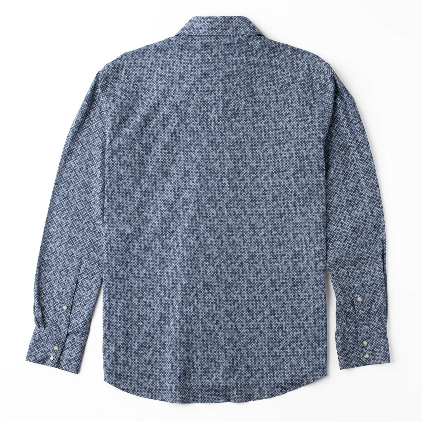 Bisley Western Shirt - Grey Dot