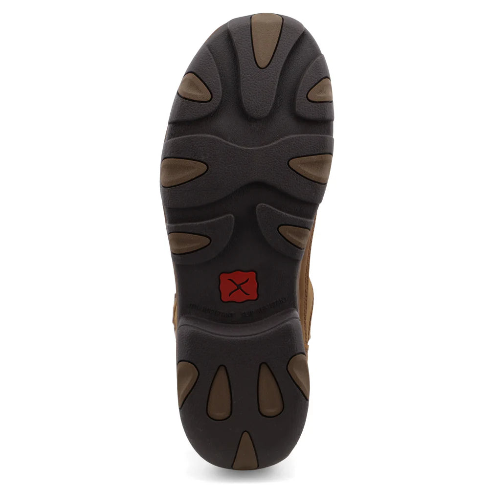 Twisted X Distressed Saddle 11" Pull On Hiker Boots