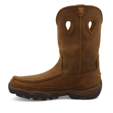 Twisted X Distressed Saddle 11" Pull On Hiker Boots