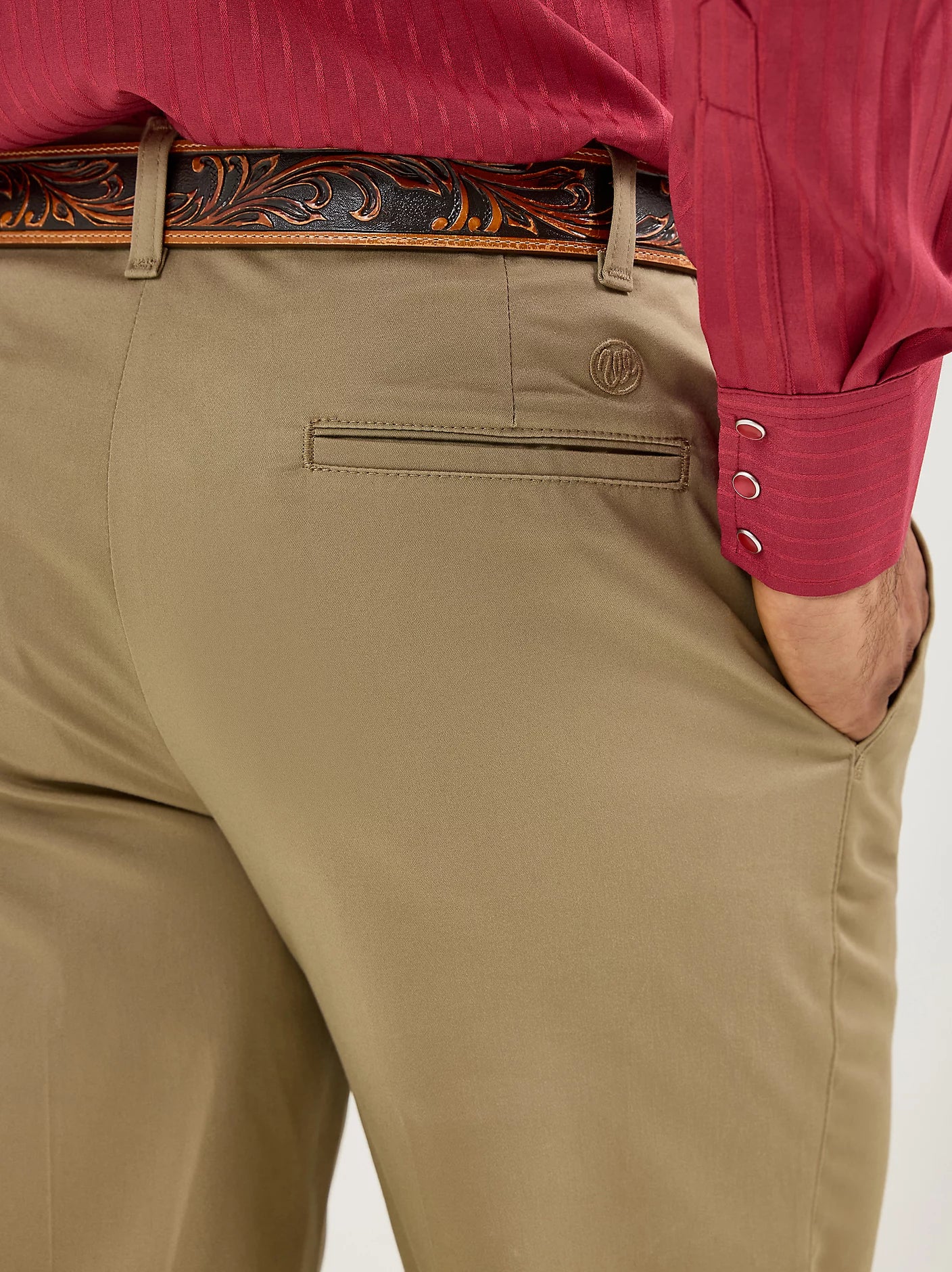 Wrangler Riata 1000096KH Casuals® Flat Front Relaxed Fit Pants