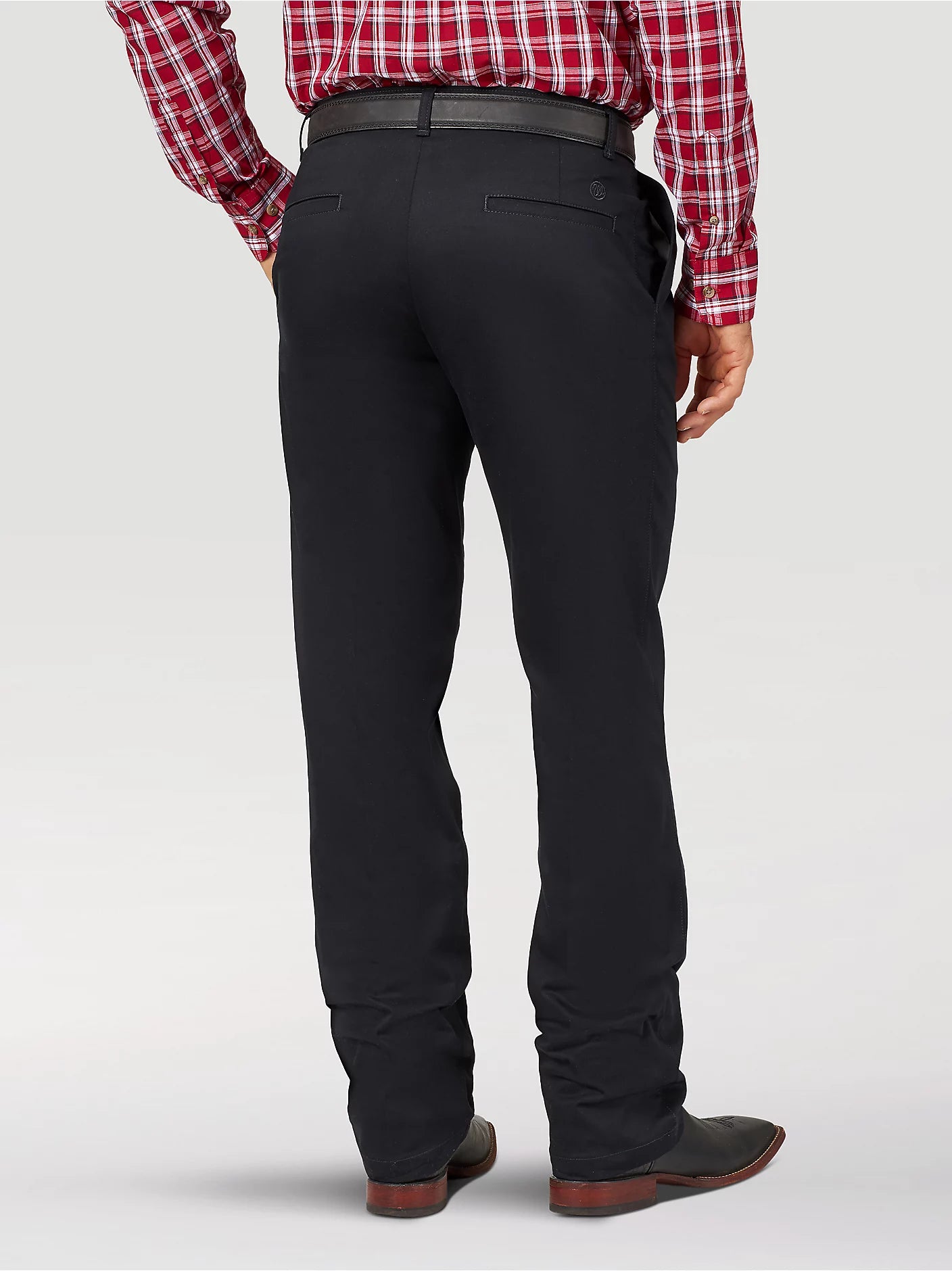 Wrangler Riata 1000097BK Casuals Pleated Front Relaxed Fit Pants