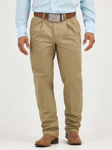 Wrangler Riata 1000097KH Casuals Pleated Front Relaxed Fit Pants