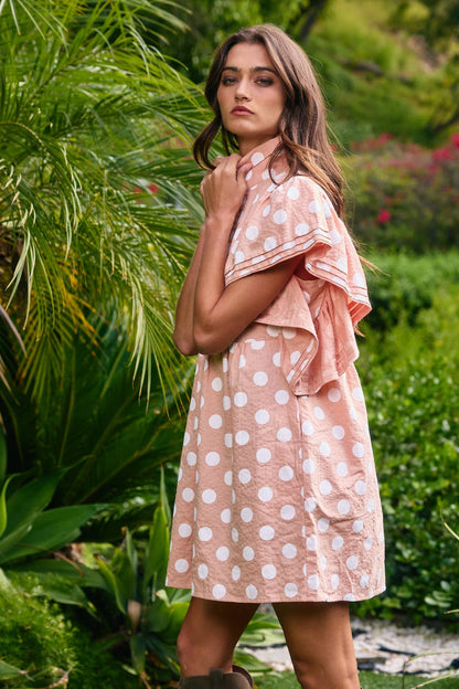 Polka Dot Mini Dress