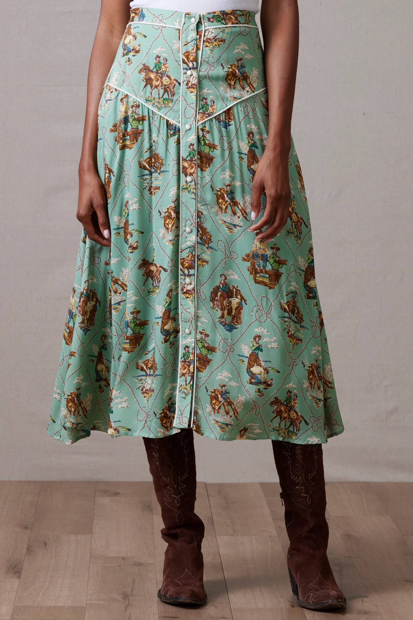Double D Ranch Romance & Rustlers Skirt