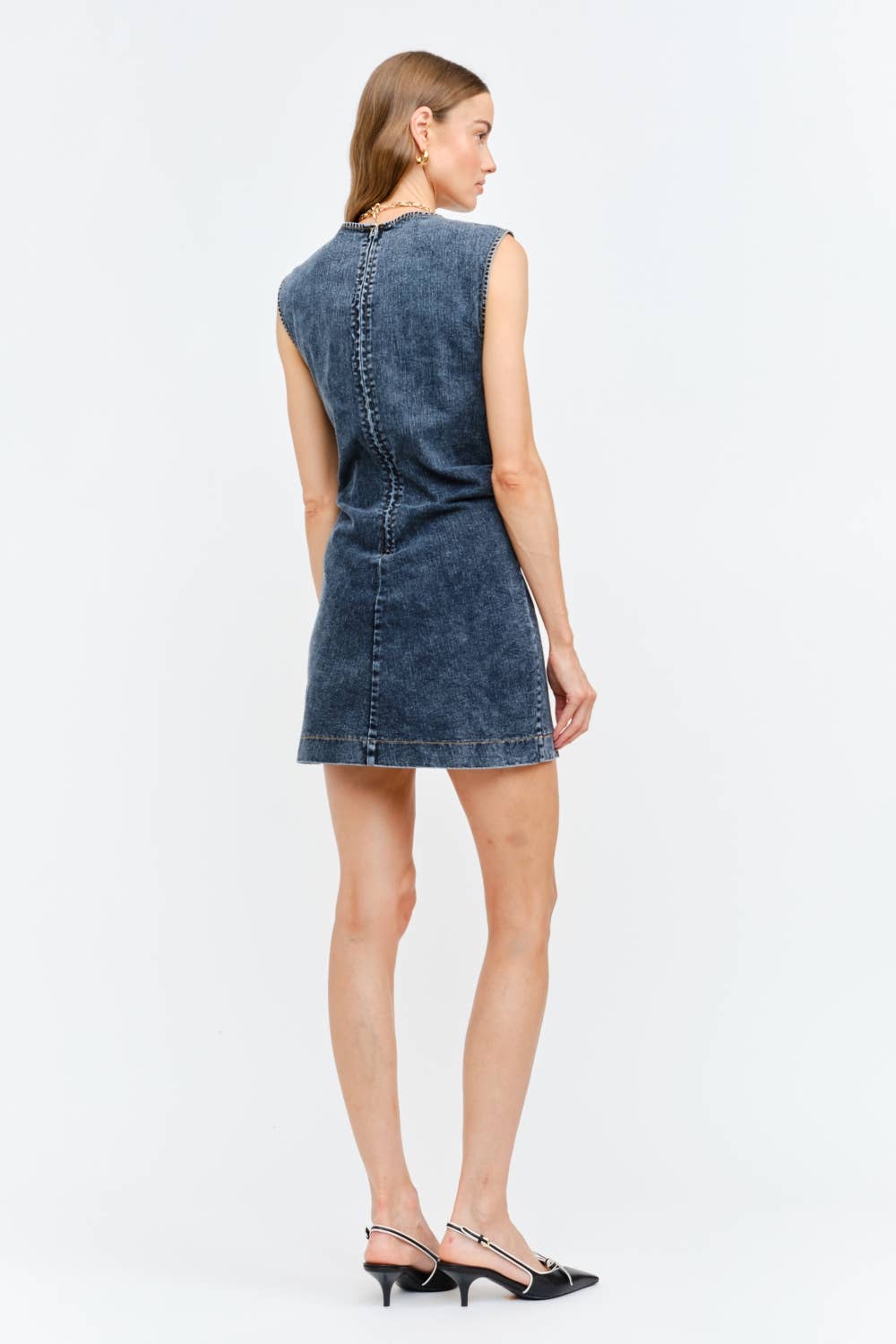 Charlotte Indigo Dress