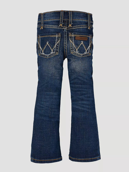 Wrangler Retro® Medium Blue Bootcut Jeans