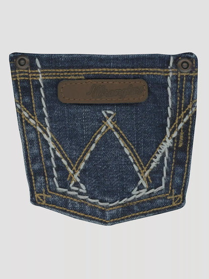 Wrangler Retro® Medium Blue Bootcut Jeans
