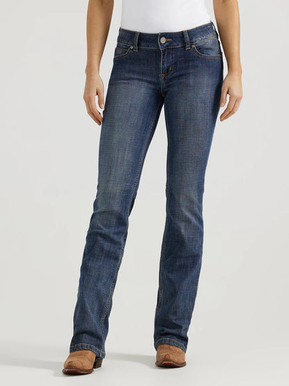 Wrangler 1009MWZAH Essential Mid-Rise Bootcut Jeans