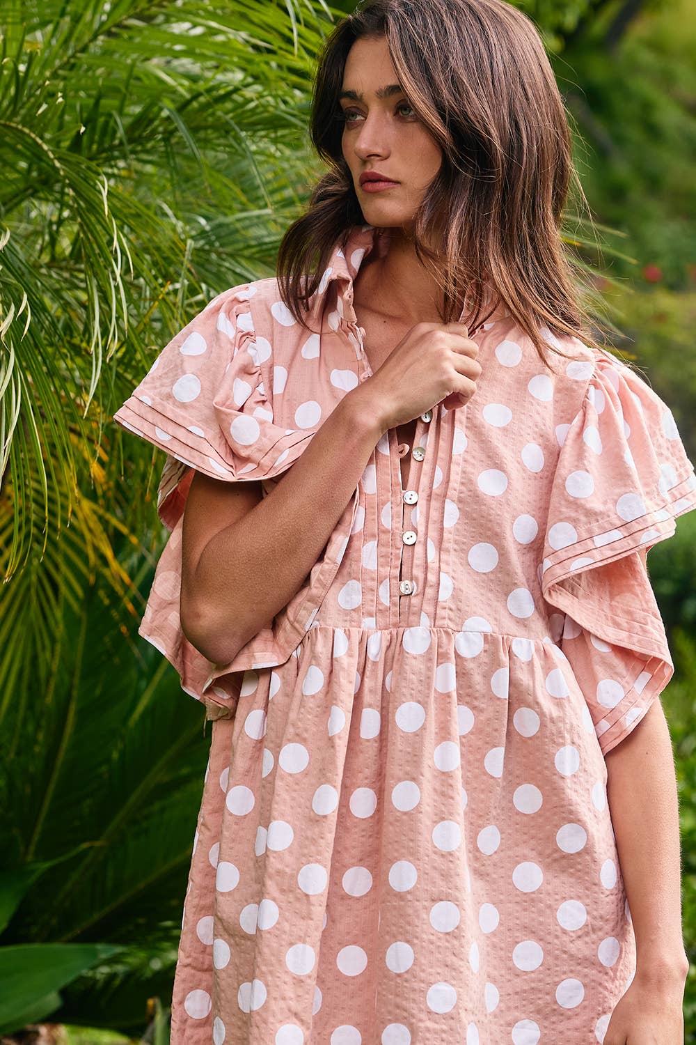 Polka Dot Mini Dress