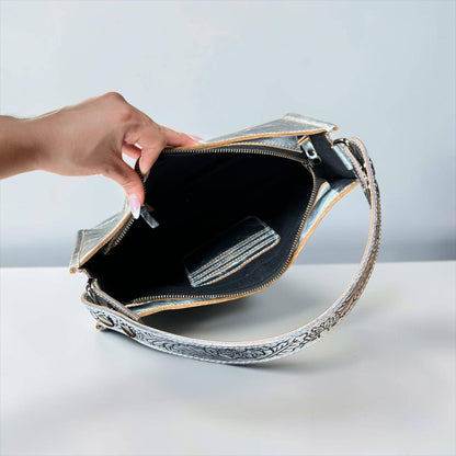 Metallic Shoulder Bag