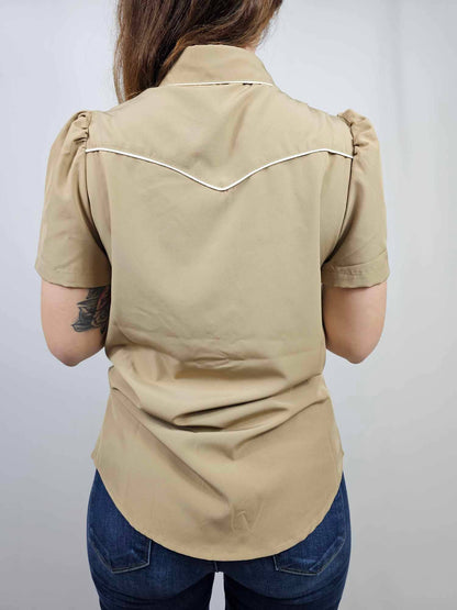 Tan Button Down Shirt
