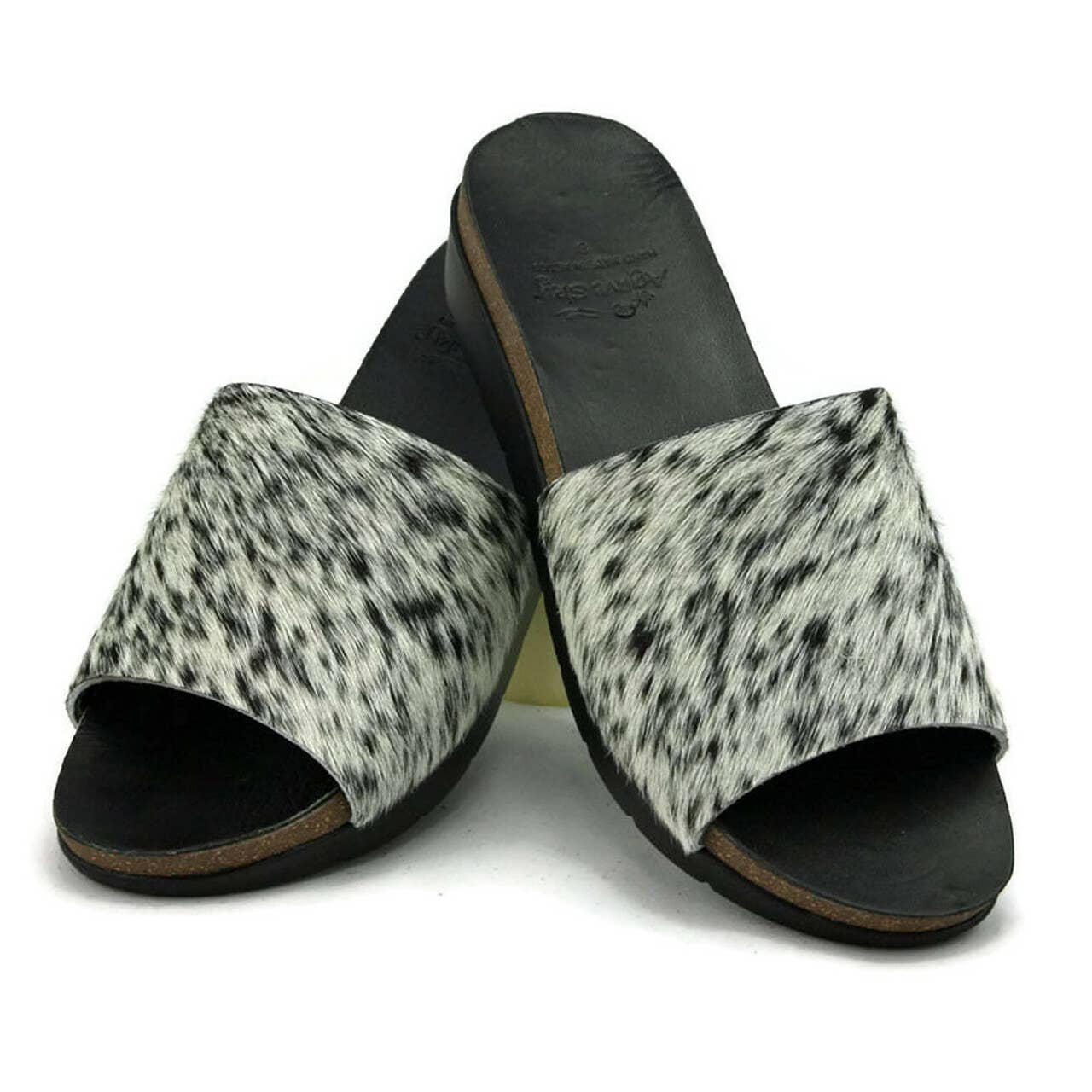Melissa Cowhide Wedge