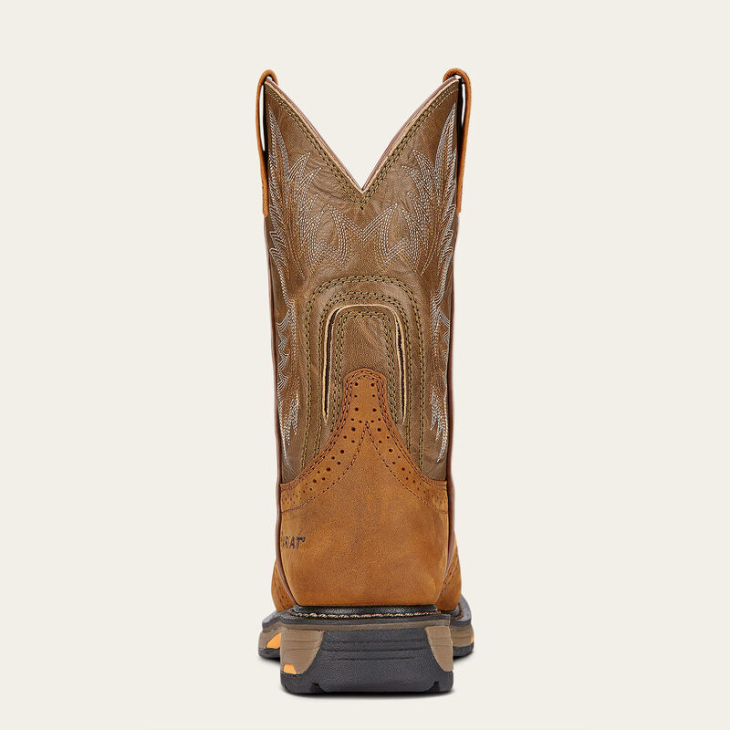Ariat Aged Bark WorkHog Pull-on Work Boots