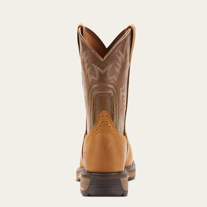 Ariat Aged Bark WorkHog Pull-on Composite Toe Work Boots