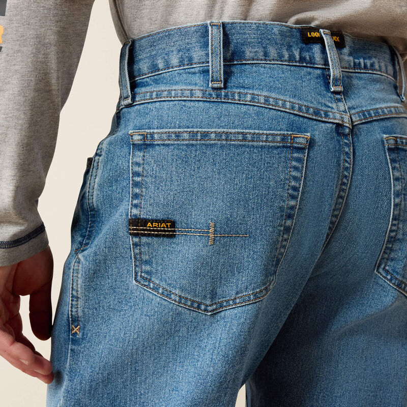 Ariat Rebar M4 DuraStretch Basic Boot Cut Blue Haze Jeans