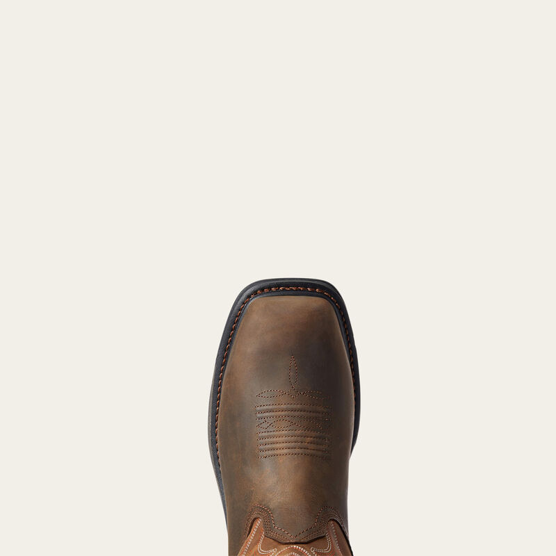 Ariat Dark Brown Big Rig Waterproof Composite Toe Work Boots