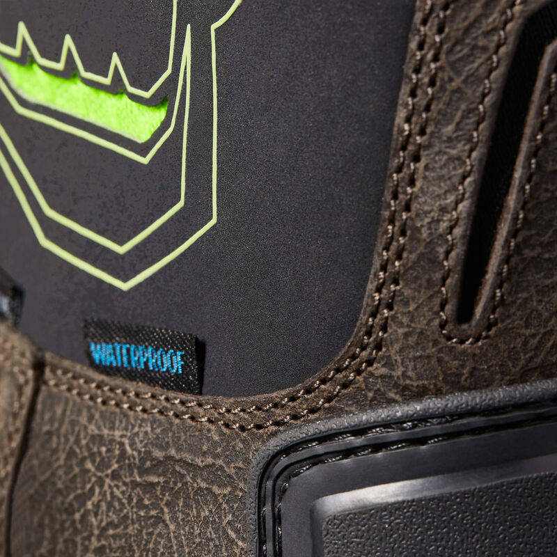 Ariat Iron Coffee WorkHog XT VentTEK Bold Waterproof Carbon Toe Work Boots