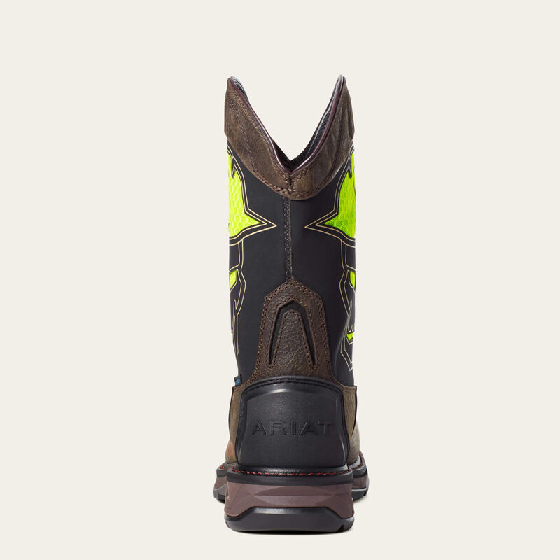 Ariat Iron Coffee WorkHog XT VentTEK Bold Waterproof Carbon Toe Work Boots