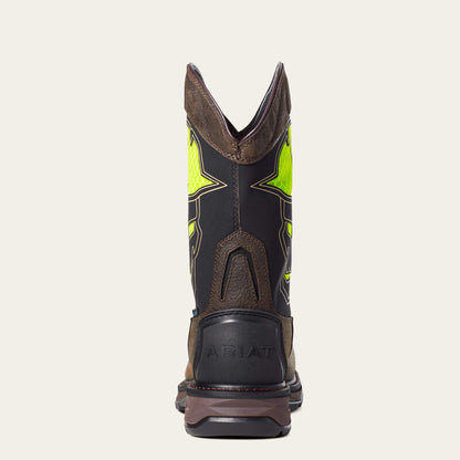 Ariat Iron Coffee WorkHog XT VentTEK Bold Waterproof Carbon Toe Work Boots