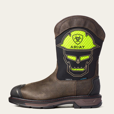 Ariat Iron Coffee WorkHog XT VentTEK Bold Waterproof Carbon Toe Work Boots