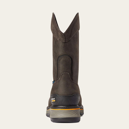 Ariat Iron Coffee Stump Jumper Pull-On Waterproof Composite Toe Work Boots