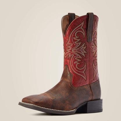Ariat Matte Rebel Brown Sport Pardner Western Boots