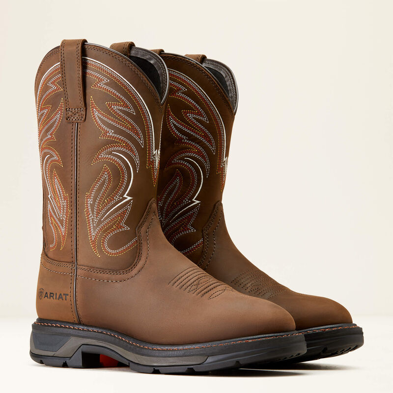 Ariat Distressed Brown WorkHog XT Work Boots