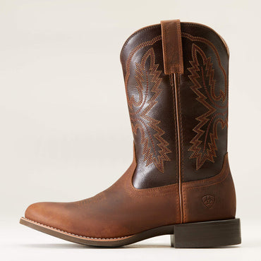 Ariat Sorrel Crunch Sport Stratten Cowboy Boots