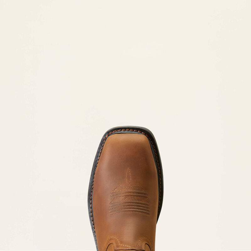 Ariat Distressed Brown WorkHog XT Phoenix Carbon Toe Work Boots