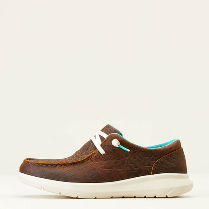 Ariat Brown Blanket Emboss Hilo Shoes
