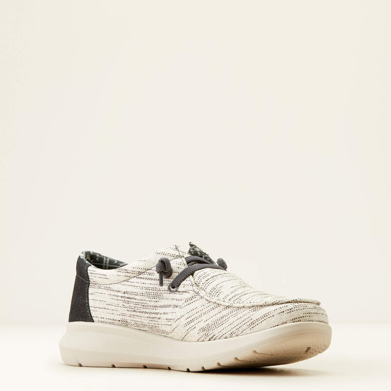 Ariat Heathered White/Dark Denim Hilo Shoes
