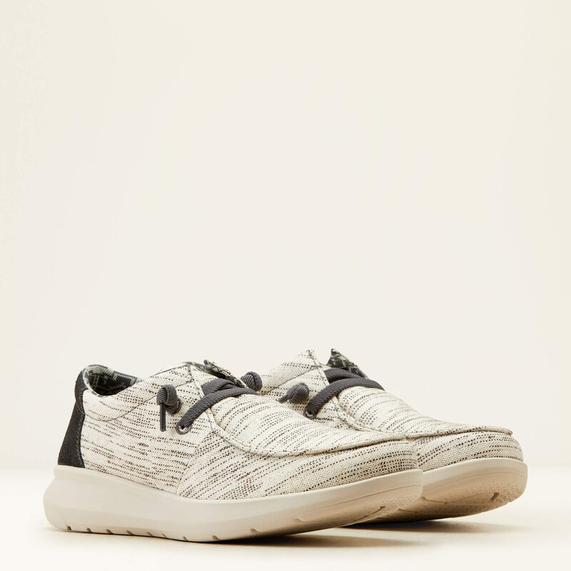 Ariat Heathered White/Dark Denim Hilo Shoes