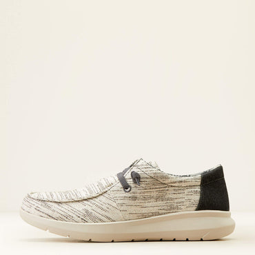 Ariat Heathered White/Dark Denim Hilo Shoes