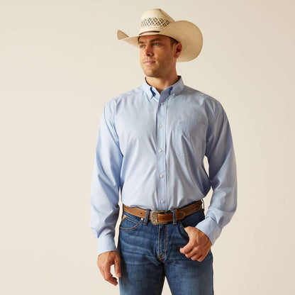 Ariat Light Blue 360 Airflow Classic Fit Shirt
