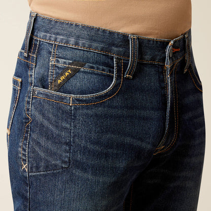 Ariat Rebar M4 Relaxed Rail Boot Cut Encinitas Jeans