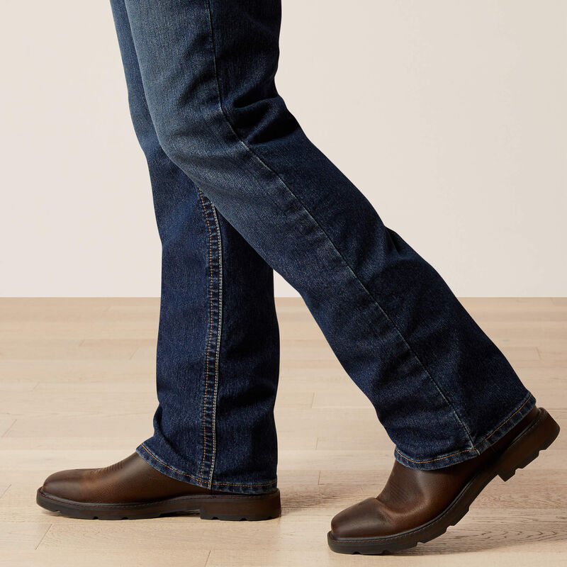 Ariat Rebar M4 Relaxed Rail Boot Cut Encinitas Jeans