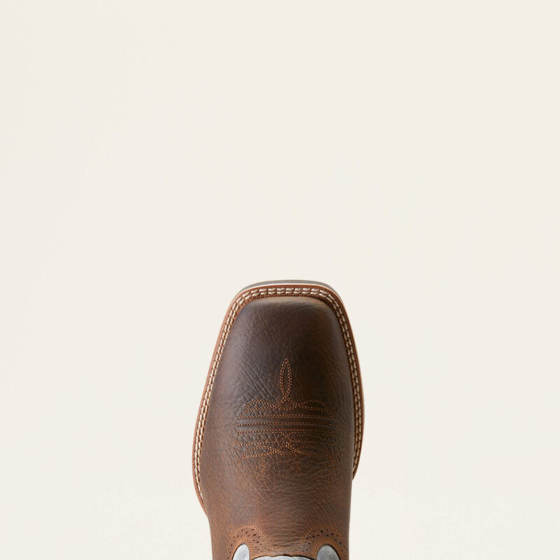 Ariat Earth/Glacier Blue Sport Wide Square Toe Cowboy Boots