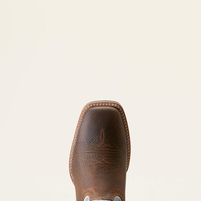 Ariat Earth/Glacier Blue Sport Wide Square Toe Cowboy Boots