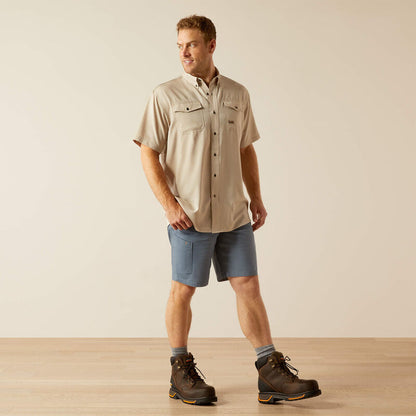 Ariat Island Fossil Rebar Made Tough VentTEK DuraStretch Work Shirt