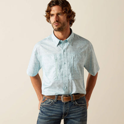 Ariat Blue VentTEK Classic Fit Shirt