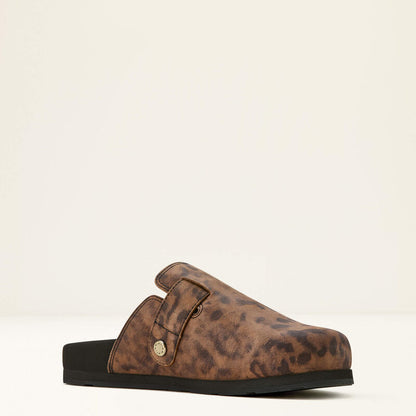 Ariat Leopard Suede Country Mule
