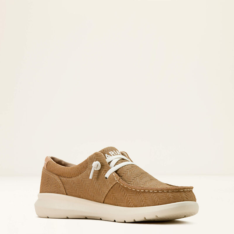 Ariat Tan Woven Emboss Hilo Shoes