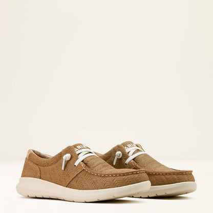 Ariat Tan Woven Emboss Hilo Shoes