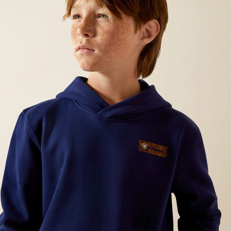 Ariat Boys Woodshop Stack Hoodie
