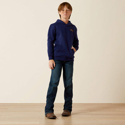 Ariat Boys Woodshop Stack Hoodie