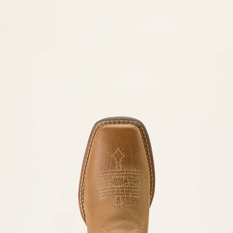 Ariat Cottage Rosebud Tombstone Wide Square Toe Western Boots