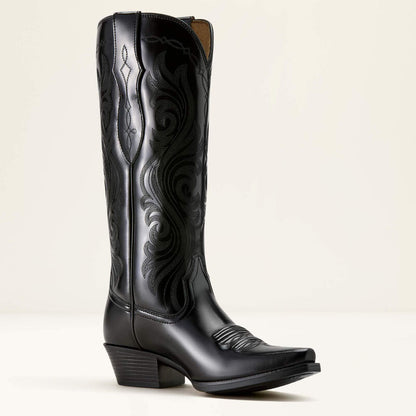 Ariat Glossy Black Taytum X Toe Western Boots