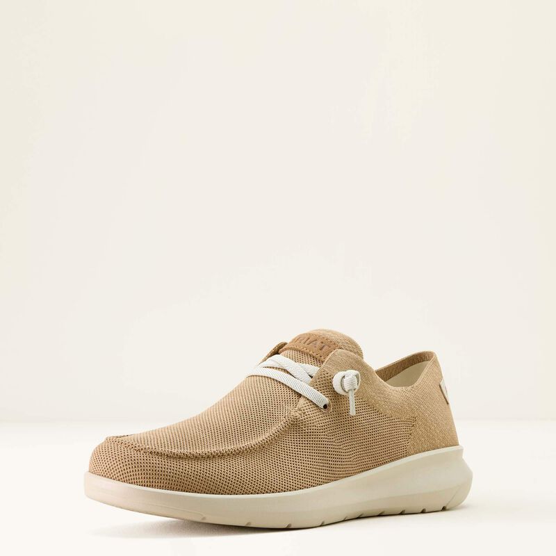 Ariat Light Tan Knit Hilo Shoes